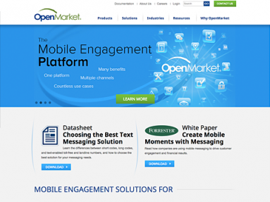 OpenMarket Website