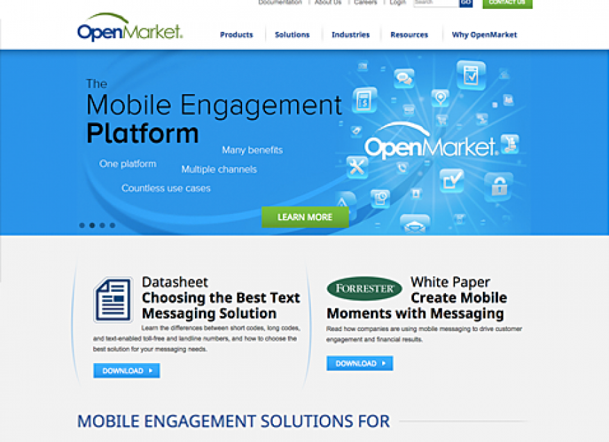 OpenMarket Website